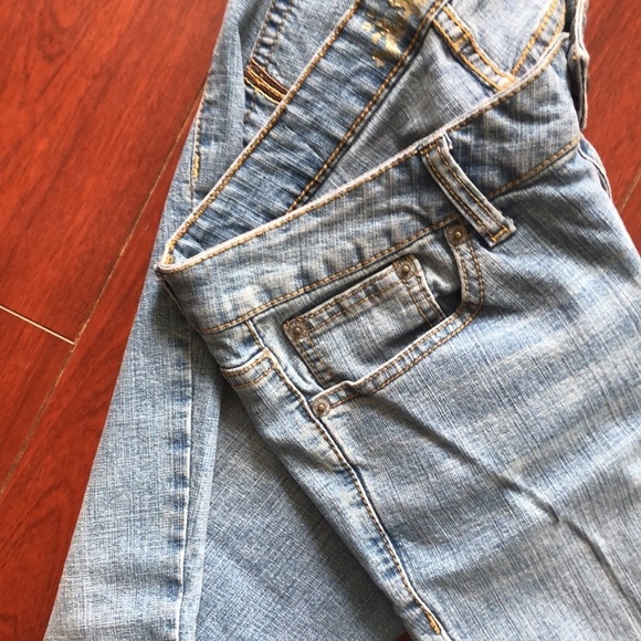 US Polo Assoc Women’s Size 10 Mid  Rise Boot Cut Light Denim Jeans - Picture 7 of 13